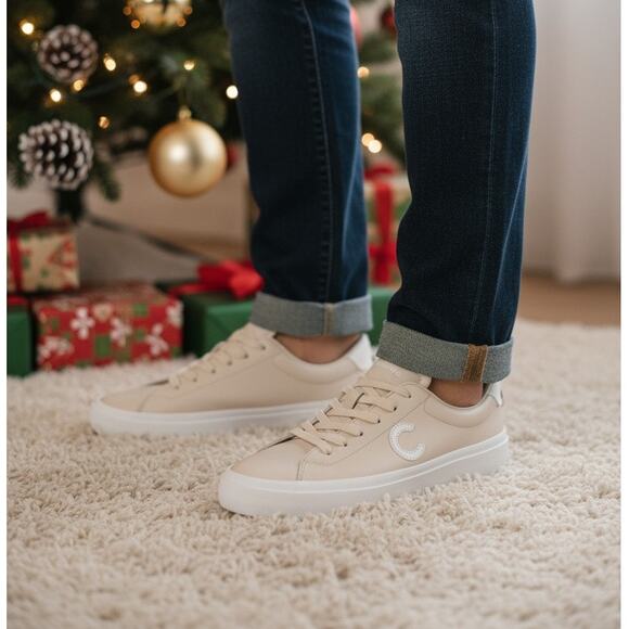 Clearweather Continental Jet Stream Bone Leather Suede Sneakers 11.5 NWB - Picture 8 of 11